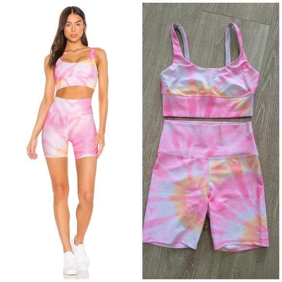 Beach Riot Other - Beach riot tie dye *set* sz MED, super soft ribbed fabric